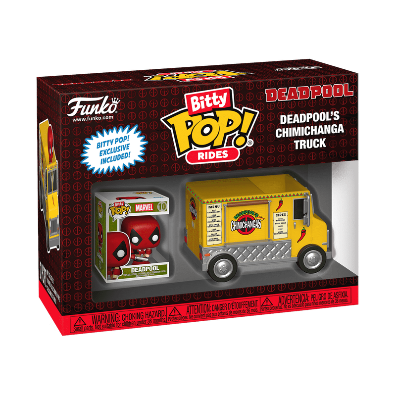 Funko Bitty Pop! Ride Marvel - Deadpool with Food Truck