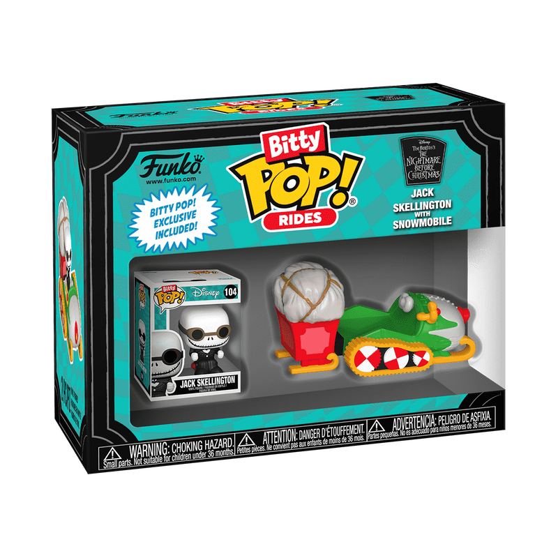 Funko Bitty Pop! Ride NBX - Jack with Snowmobile
