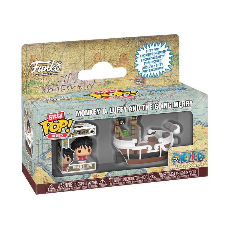 Funko Bitty Pop! Ride One Piece - Luffy with Going Merry, image 2