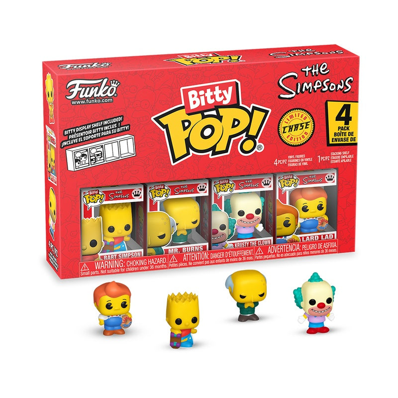 Funko Bitty Pop! Simpsons - Bart 4PK Vinyl Figure