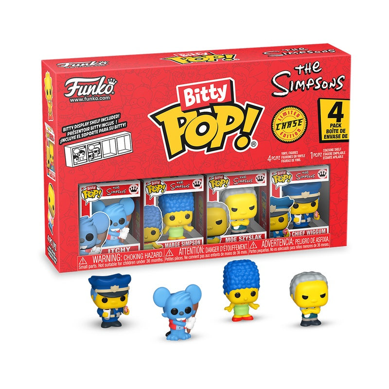 Funko Bitty Pop! Simpsons - Itchy 4PK Vinyl Figure