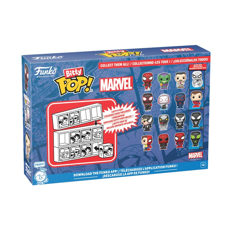 Funko Bitty Pop! Spider-Man - Spider-Man 4PK Vinyl Figure, image 3