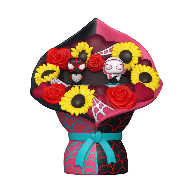 Funko Bitty Pop! Spiderman - Valentines Bouquet