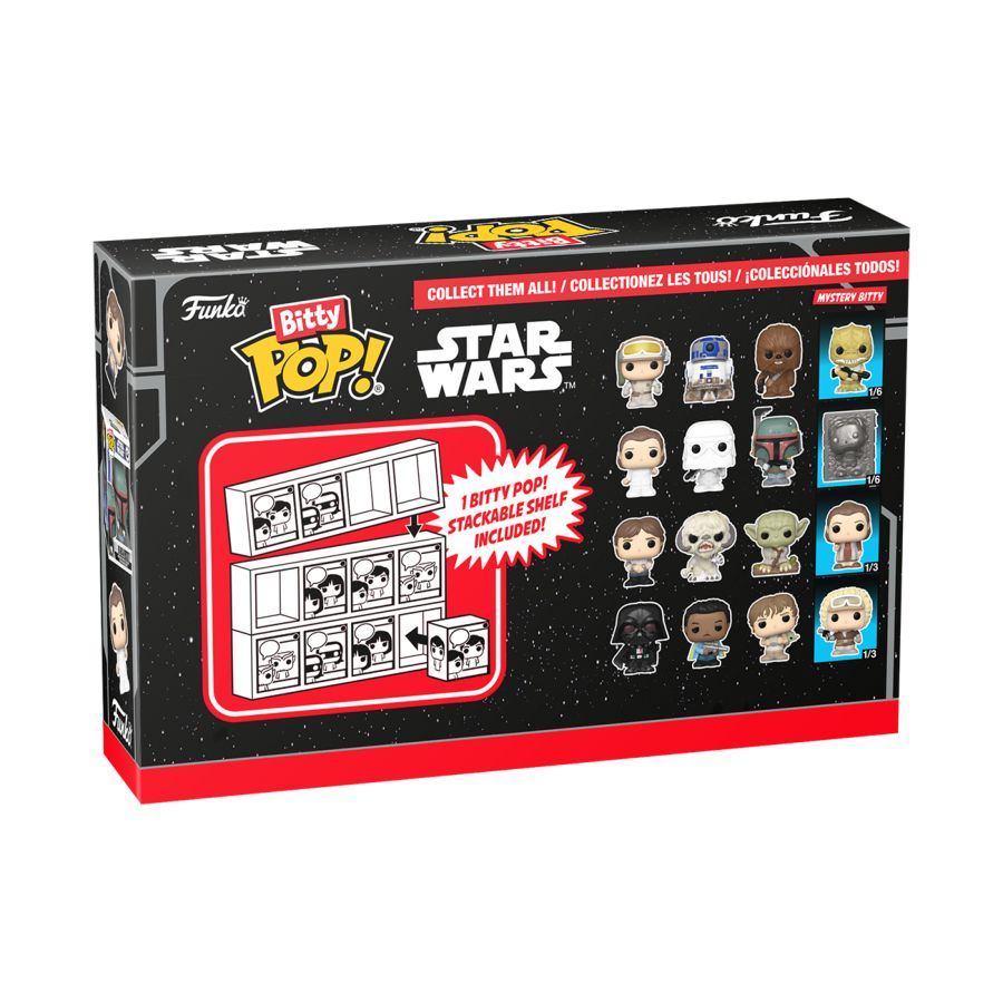 Funko Bitty Pop! Star Wars - Leia Series 2 4PK