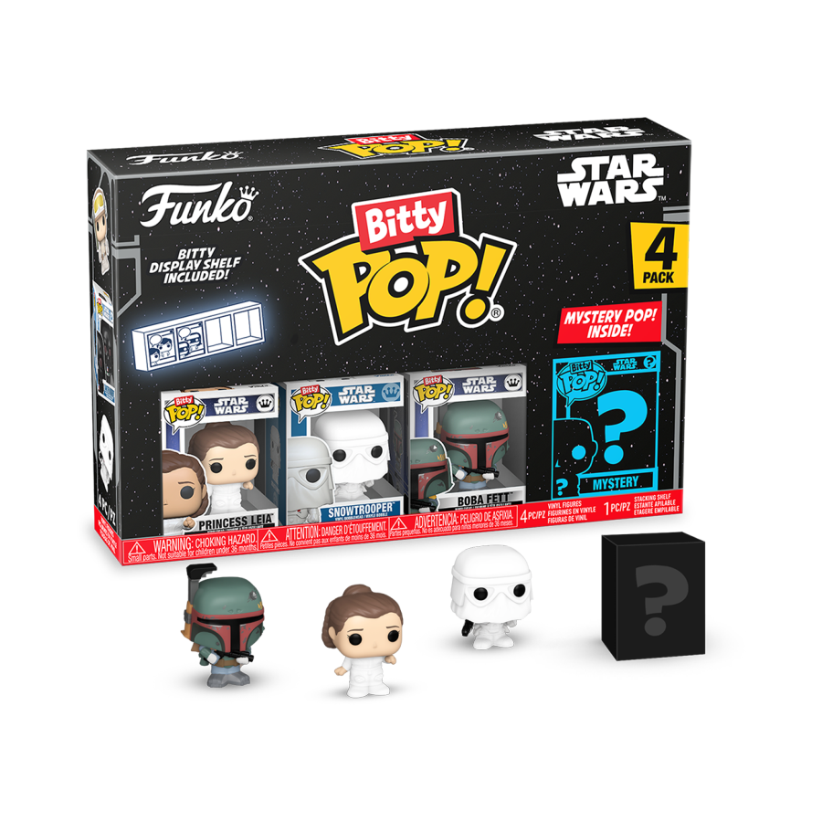 Funko Bitty Pop! Star Wars - Leia Series 2 4PK