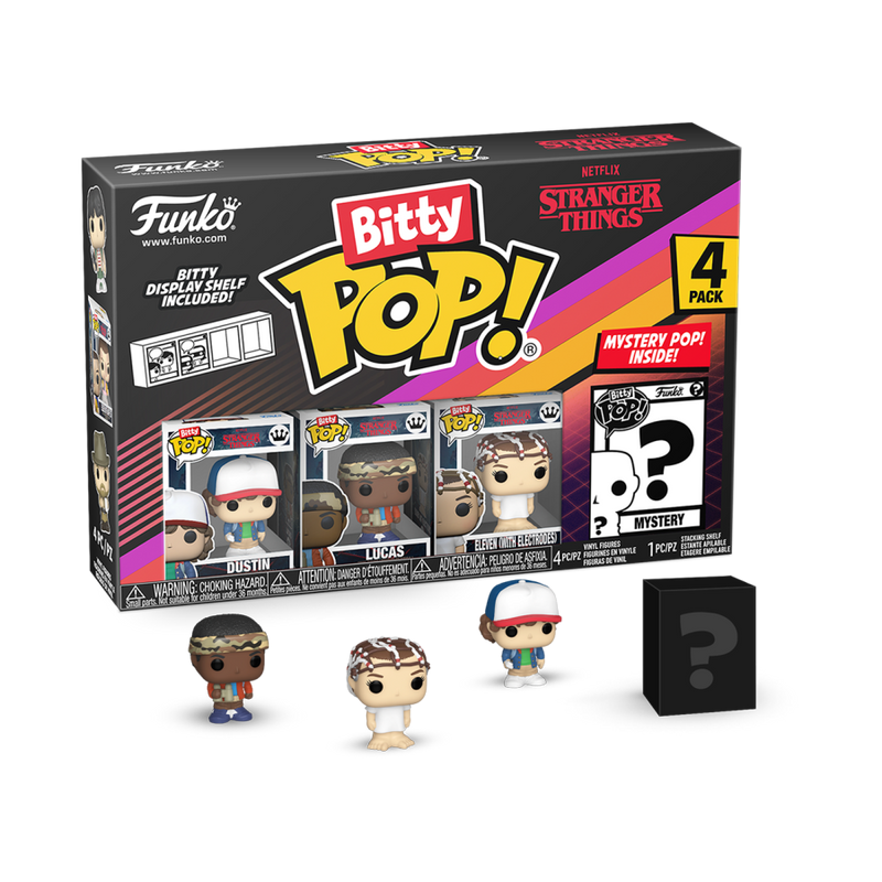 Funko Bitty Pop! Stranger Things - Dustin 4PK