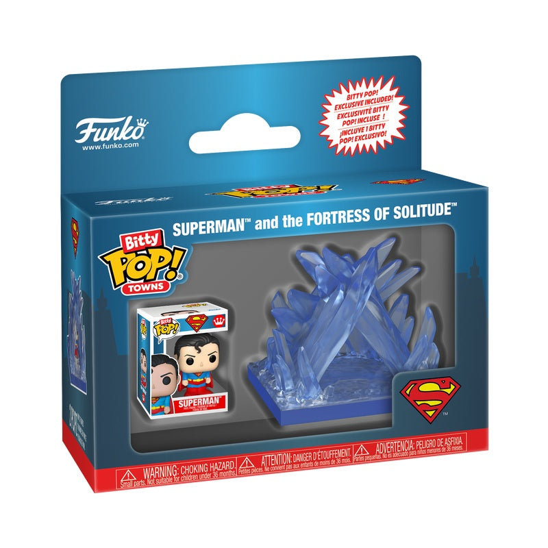 Funko Bitty Pop! Town DC Comics - Fortress of Solitude