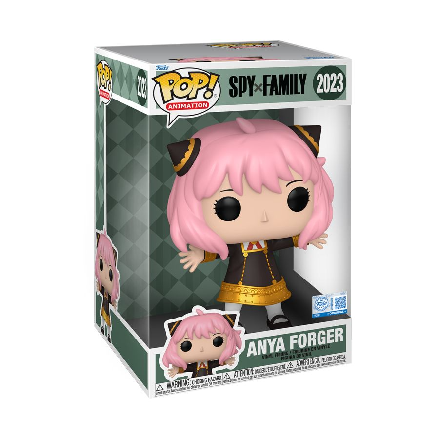 Funko Jumbo Pop! Spy x Family - Anya 10" Vinyl Figure
