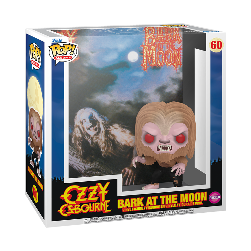 Funko Pop! Album Ozzy Osbourne - Bark at the Moon Flocked, image 2