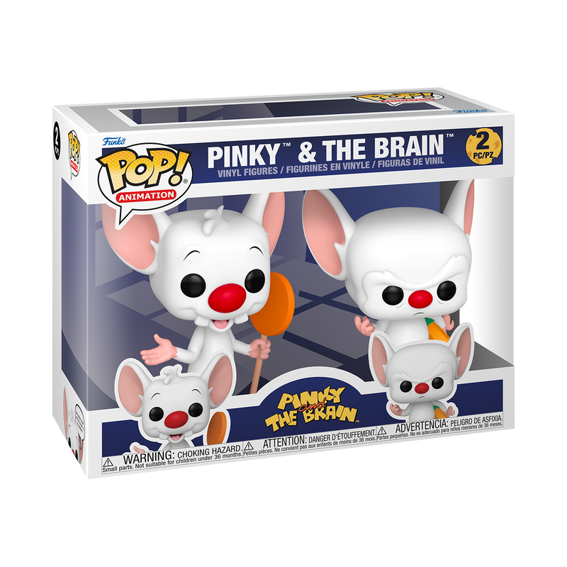 Funko Pop! Animaniacs - Pinky & The Brain 2PK Vinyl Figure, image 2