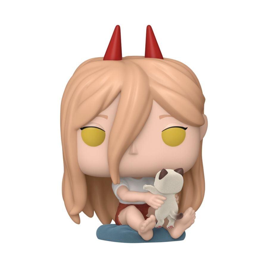Funko Pop! Animation Chainsaw Man - Power with Meowy US Exclusive Vinyl Figure, image 3