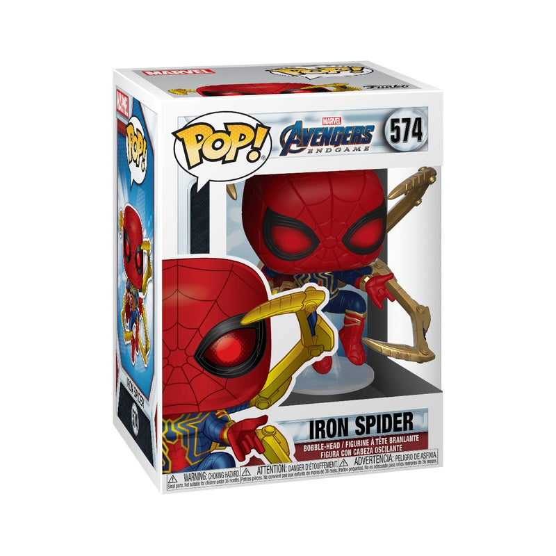 Funko Pop! Avengers 4 - Iron Spider with Nano Gauntlet Vinyl Figure, image 2
