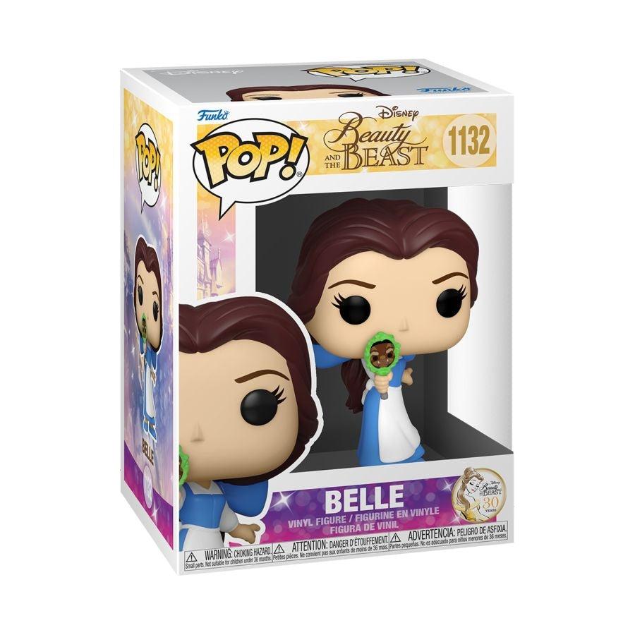 Funko Pop! Beauty and the Beast - Belle with Mirror 30th Anniversary Vinyl Figure, image 2