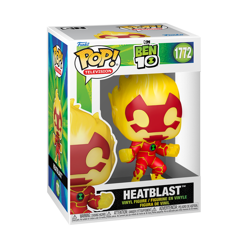 Funko Pop! Ben 10 - Heatblast Vinyl Figure