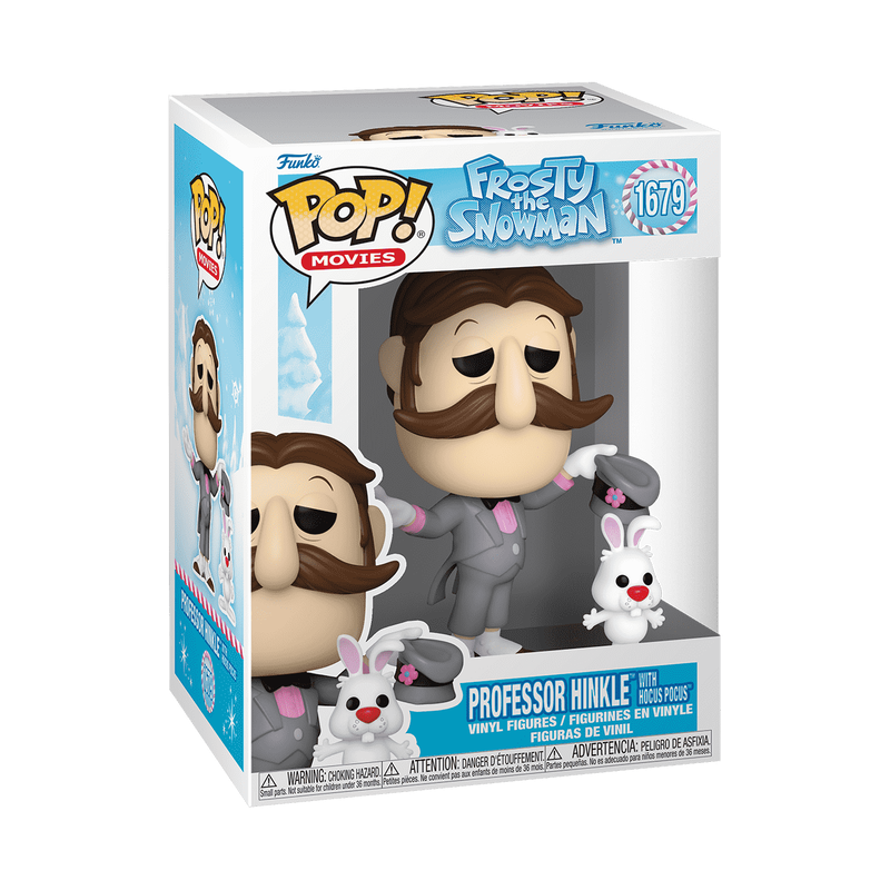 Funko Pop! & Buddy Frosty the Snowman - Professor Hinkle with Hocus Pocus Vinyl Figure