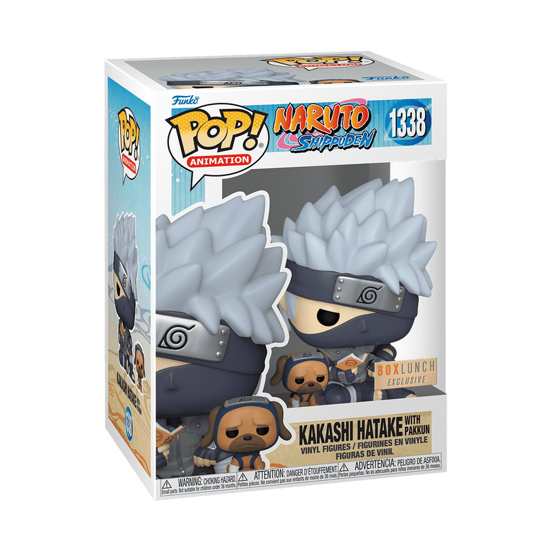 Funko Pop! & Buddy Naruto - Kakashi with Pakkun Vinyl Figure