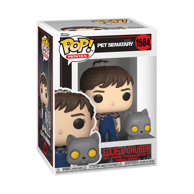 Funko Pop! & Buddy Pet Sematary - Ellie with Church Vinyl Figure