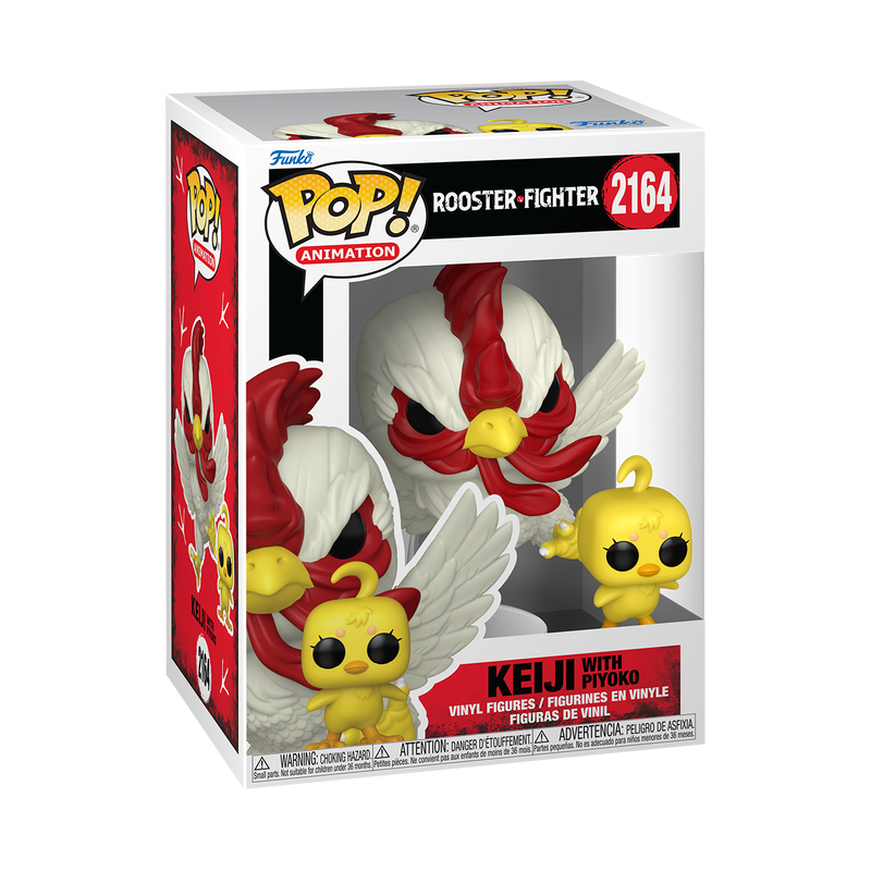 Funko Pop! & Buddy Rooster Fighter - Keiji & Piyoko Vinyl Figure