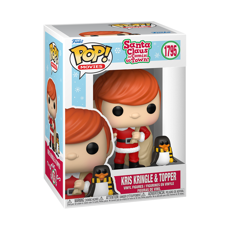 Funko Pop! & Buddy Santa Claus is Comin' to Town - Kris with Topper Vinyl Figure