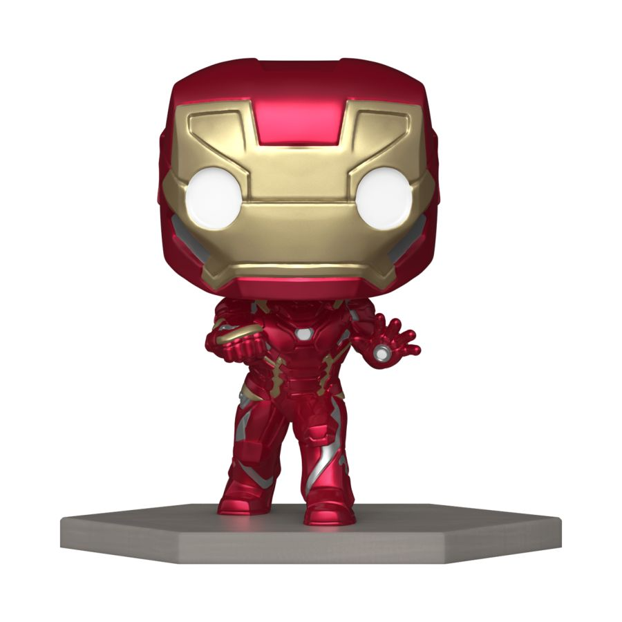 Funko Pop! Captain America 3 - Iron Man Build-A-Scene Vinyl Figure