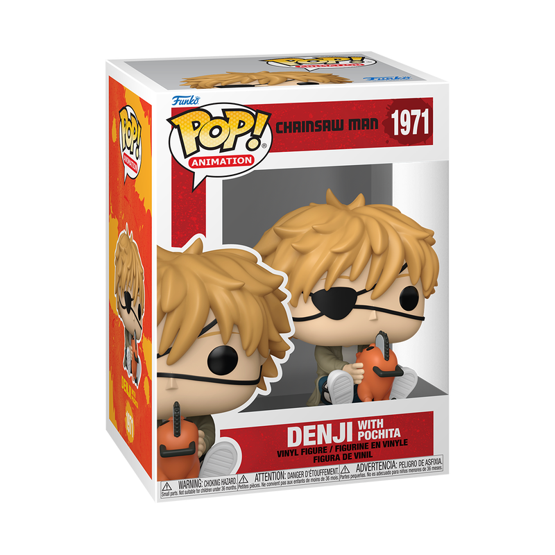 Funko Pop! Chainsaw Man - Denji & Pochita Vinyl Figure, image 2