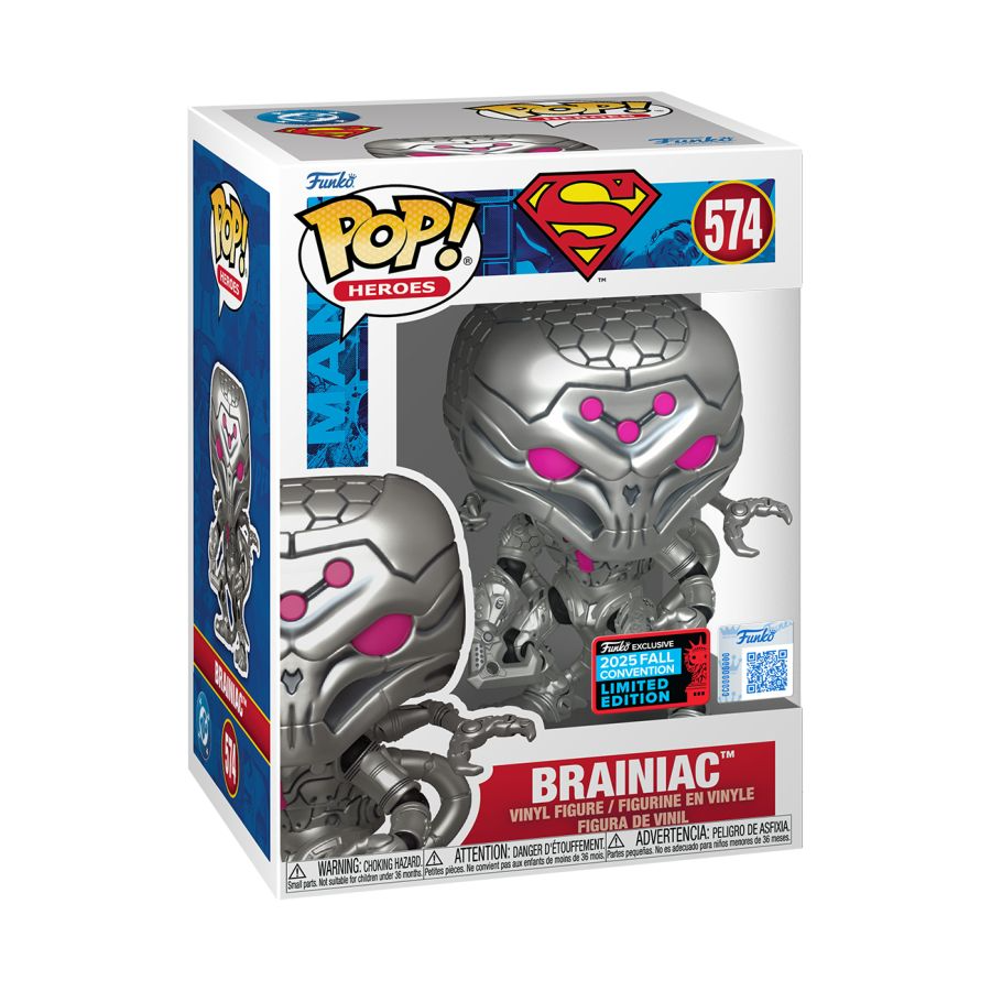 Funko Pop! DC: Superman - Brainiac NYCC Vinyl Figure, image 2