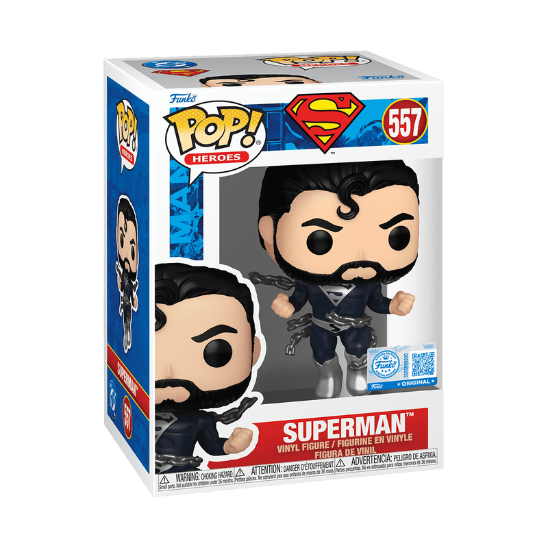 Funko Pop! DC Comics - Superman (Black) Vinyl Figure