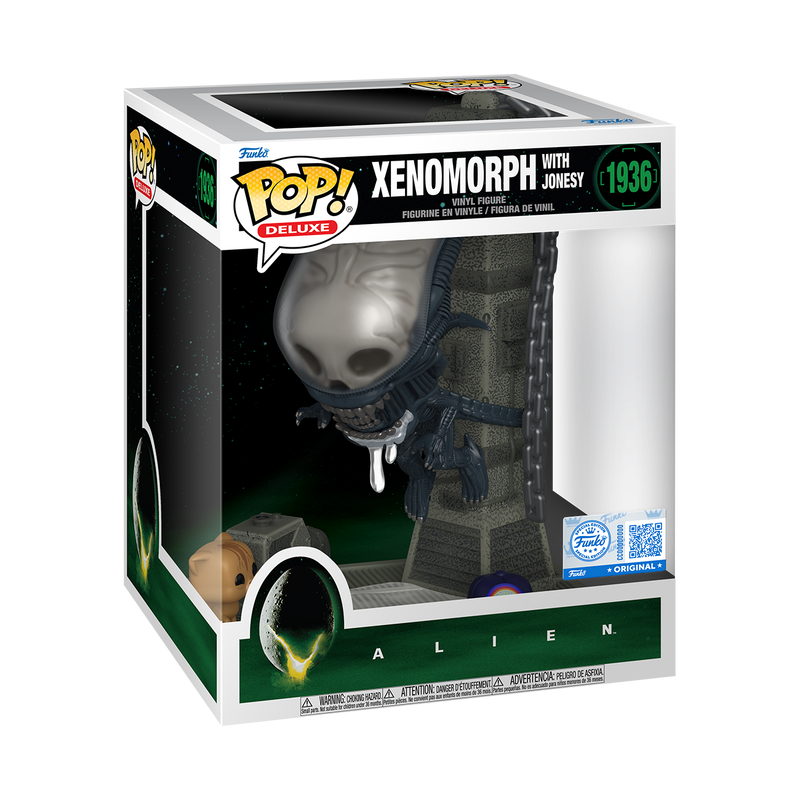 Funko Pop! Deluxe Alien - Xenomorph with Jonesy Vinyl Figure