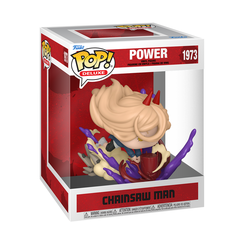 Funko Pop! Deluxe Chainsaw Man - Power with Blood Mallet