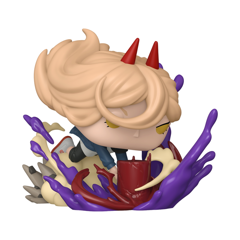 Funko Pop! Deluxe Chainsaw Man - Power with Blood Mallet