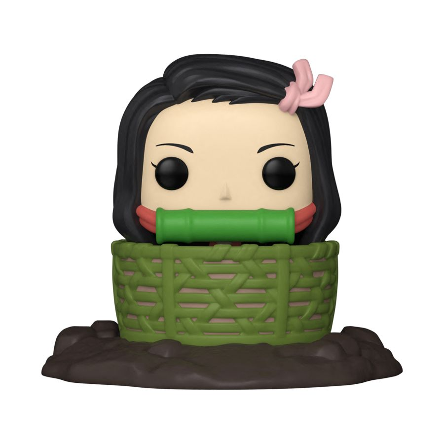 Funko Pop! Deluxe Demon Slayer - Nezuko in Basket Vinyl Figure