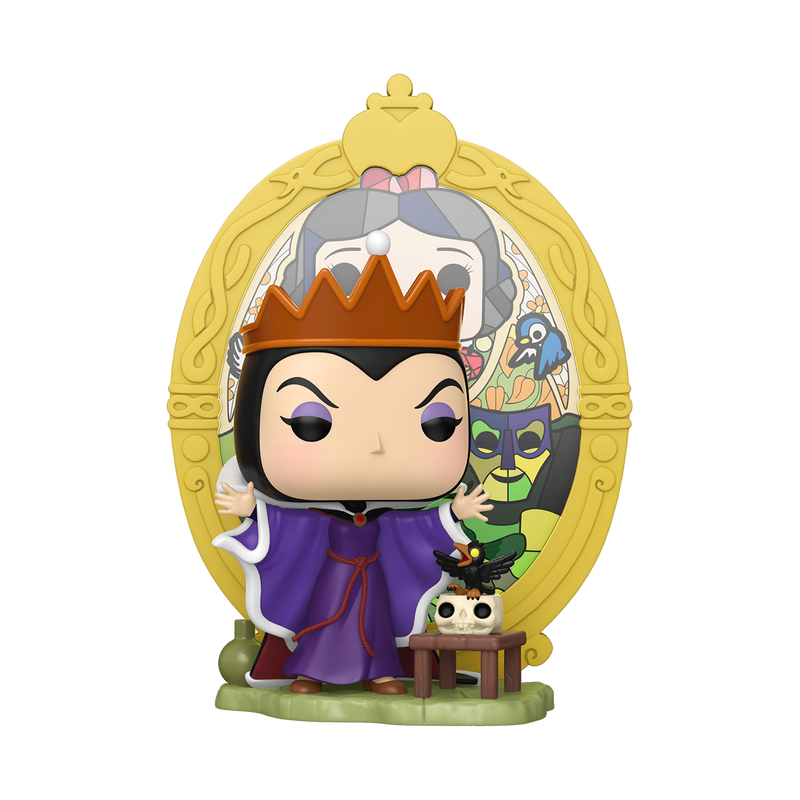 Funko Pop! Deluxe Disney: Villains - Evil Queen Stained Glass Vinyl Figure