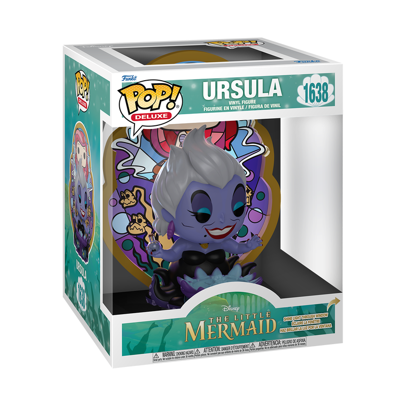 Funko Pop! Deluxe Disney: Villains - Ursula Stained Glass Vinyl Figure