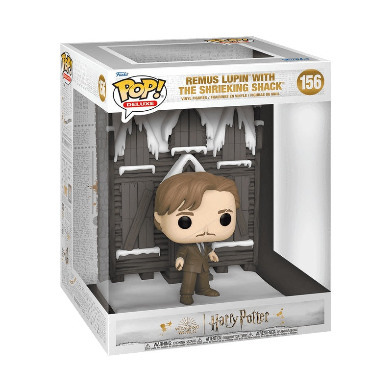 Funko Pop! Deluxe Harry Potter - Lupin with Shrieking Shack Vinyl Figure, image 2