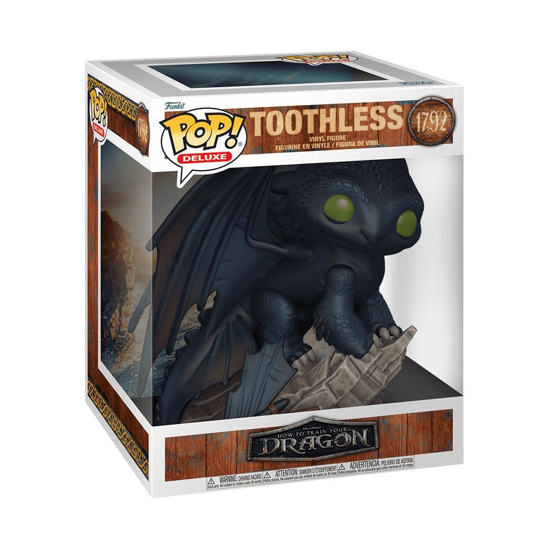 Funko Pop! Deluxe How To Train Your Dragon - Toothless Vinyl Figure, image 2