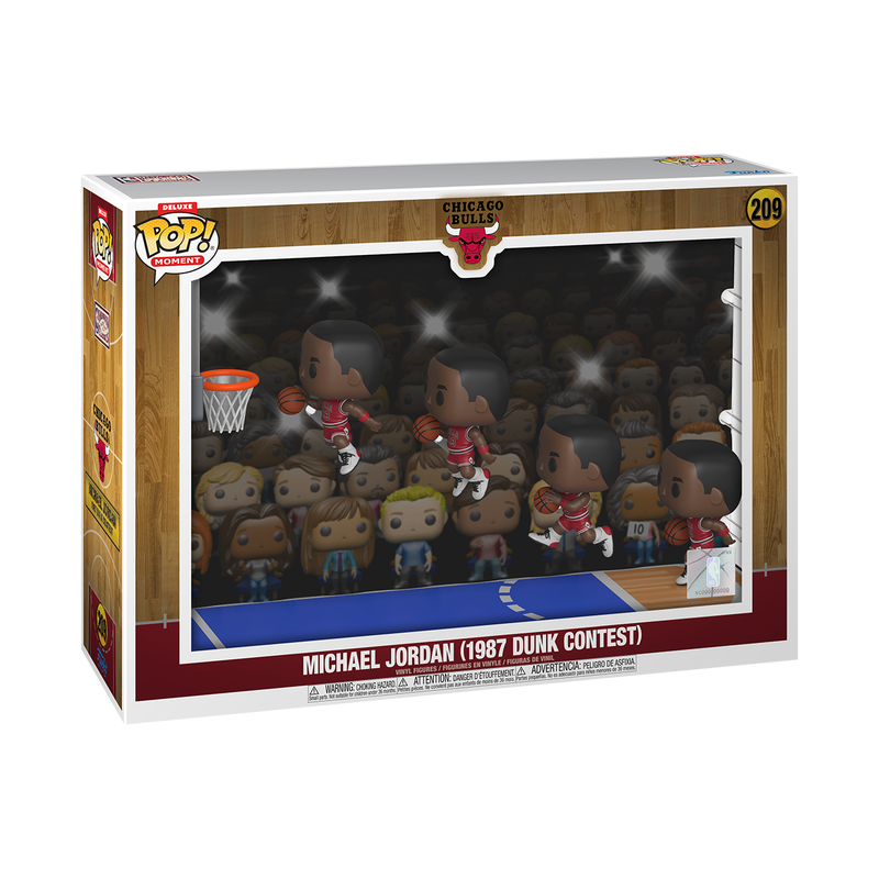 Funko Pop! Deluxe Moment NBA Legends - Michael Jordan (87' Dunk Comp.), image 2