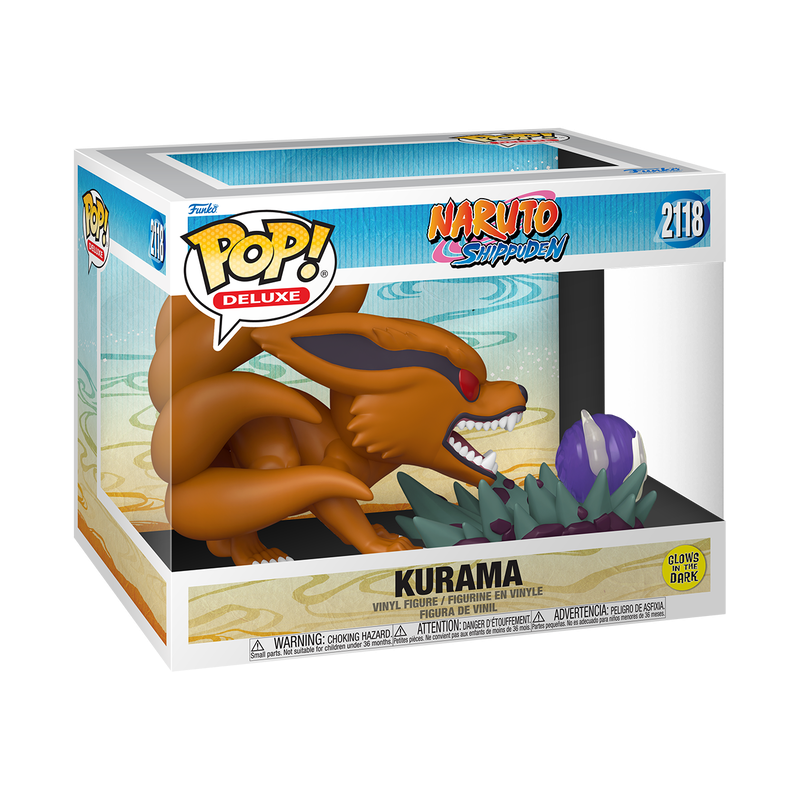 Funko Pop! Deluxe Naruto: Shippuden - Kurama Glow Vinyl Figure, image 3