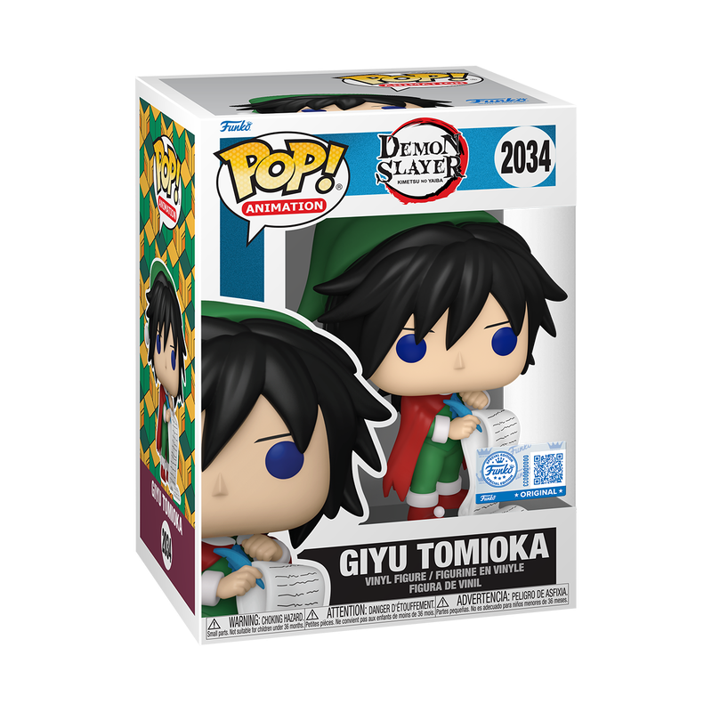 Funko Pop! Demon Slayer - Giyu Tomioka Holiday Vinyl Figure