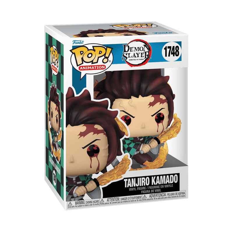 Funko Pop! Demon Slayer - Tanjiro Kamado (Sun Breathing) Vinyl Figure, image 2