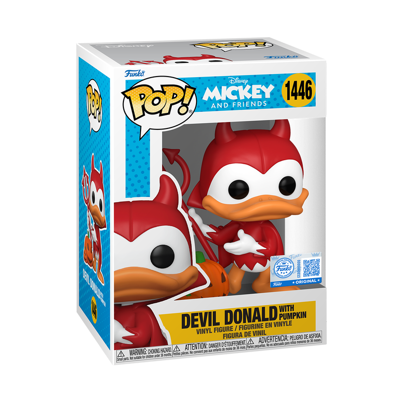 Funko Pop! Disney - Devil Donald Duck Vinyl Figure, image 2