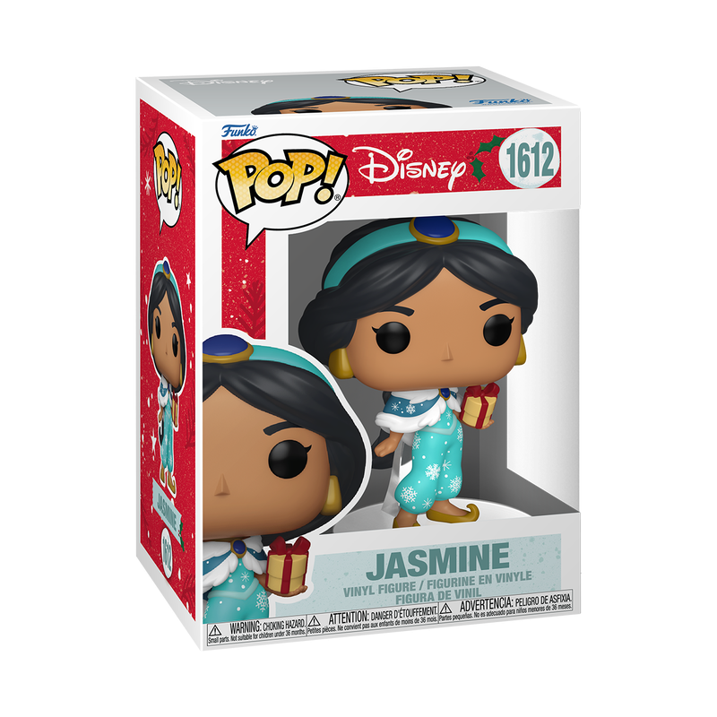 Funko Pop! Disney: Princess - Jasmine (Holiday) Vinyl Figure, image 2