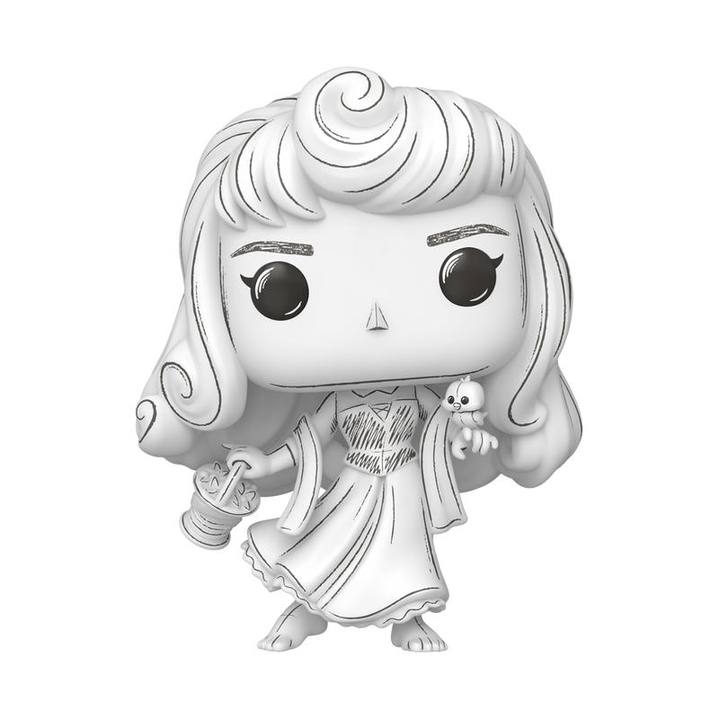 Funko Pop! Disney: Sketched - Aurora Vinyl Figure