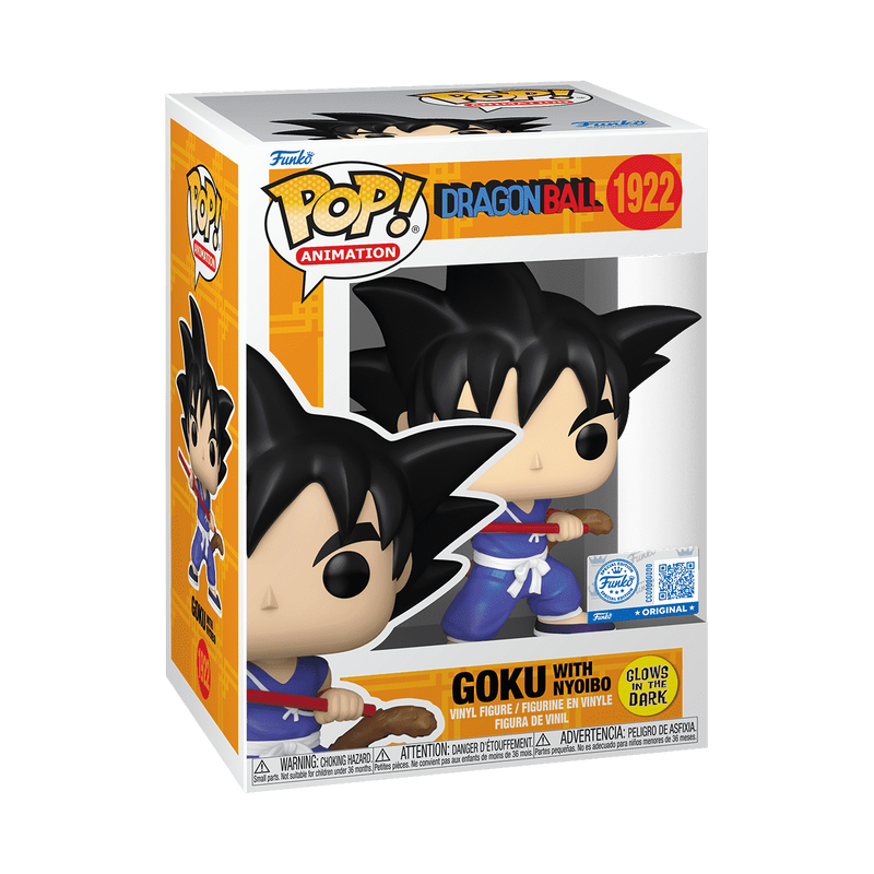 Funko Pop! Dragon Ball - Goku Nyoibou Glow Vinyl Figure, image 2