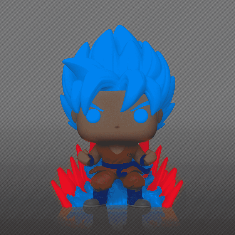 Funko Pop! Dragon Ball Super - Goku Kaioken Glow Vinyl Figure, image 3