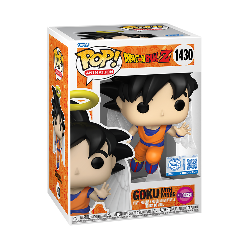 Funko Pop! Dragon Ball Z - Goku with Flocked Wings Vinyl Figure, image 2