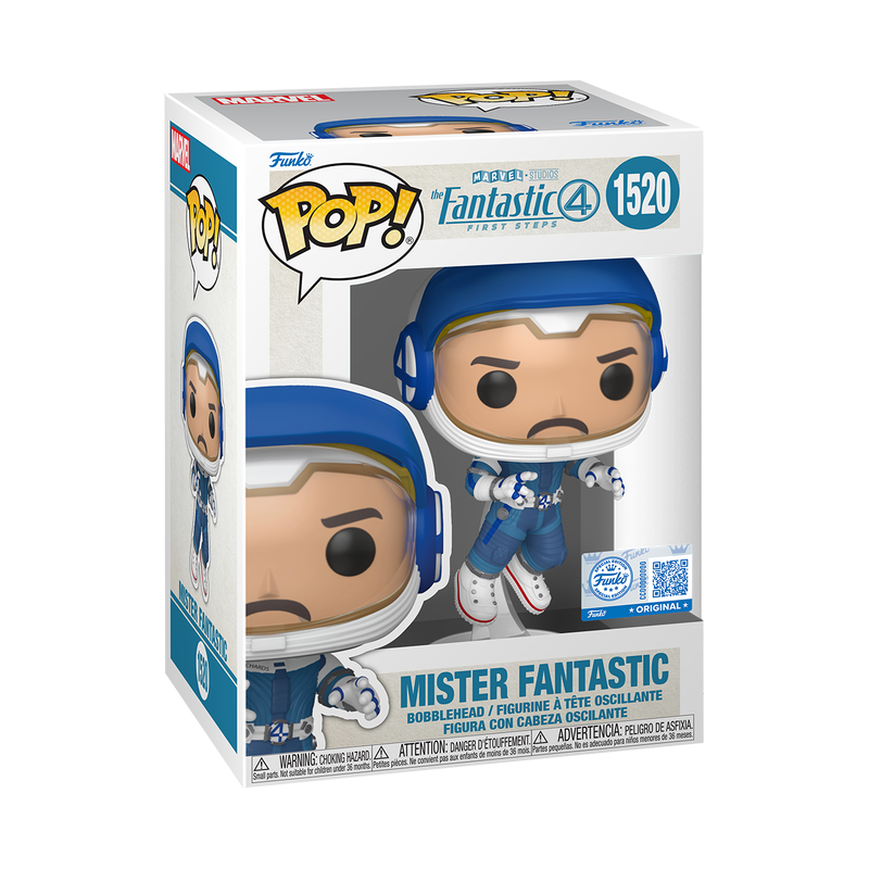 Funko Pop! Fantastic 4 (2025) - Mister Fantastic in Space Suit Vinyl Figure, image 2