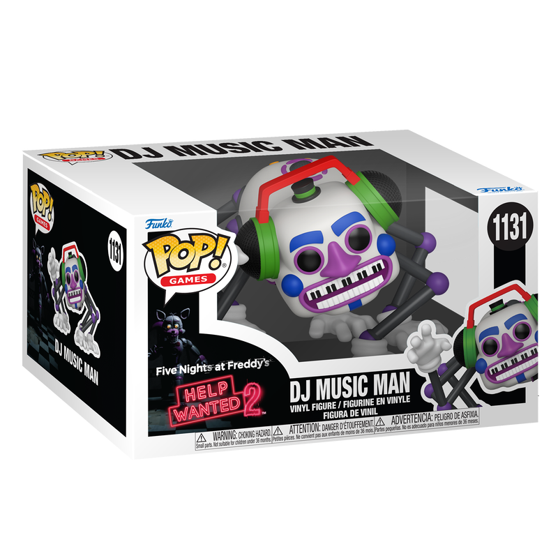 Funko Pop! Five Nights at Freddy's: Help Wanted 2 - DJ Music Man Vinyl Figure