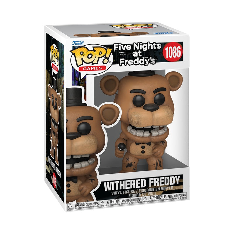 Funko Pop! Five Nights at Freddy's - Withered Freddy Vinyl Figure, image 2