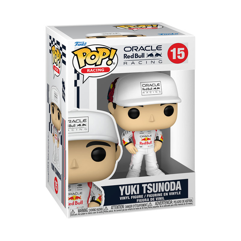 Funko Pop! Formula 1: Red Bull - Yuki Tsunoda Vinyl Figure, image 2