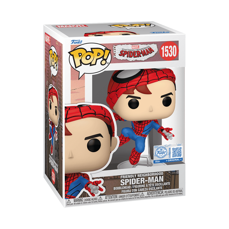 Funko Pop! Friendly Neighbourhood Spider-Man Vinyl Figure, image 2